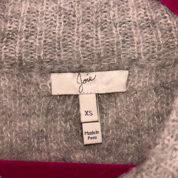 Joie cashmere knit sweater grey - Picture 3 of 3